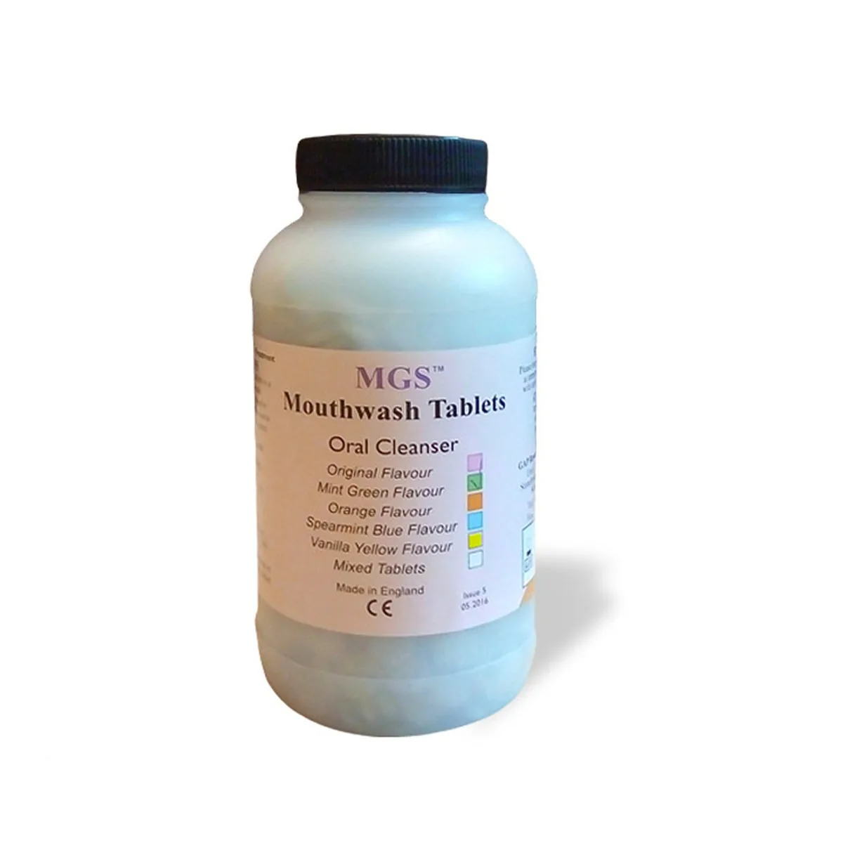 Антисептичні таблетки для полоскання, 1000 шт, MGS Mouthwash Tablets