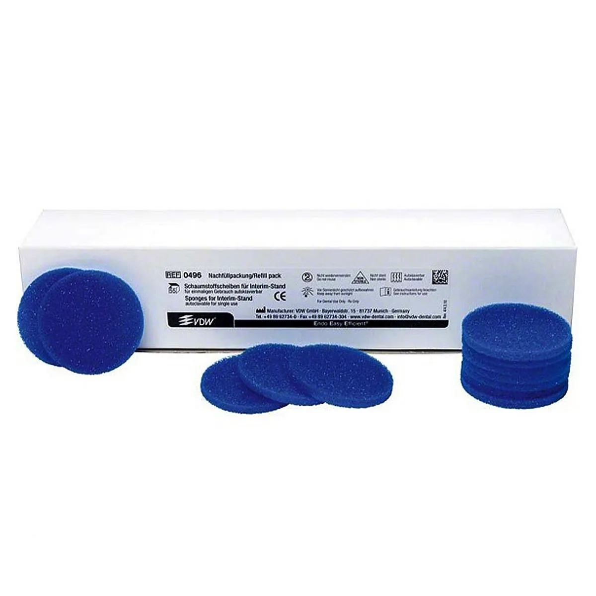 Диски поролонові 55 шт для Clean-Stand, Інтерім Сервіс (Interim Stand) (VDW)