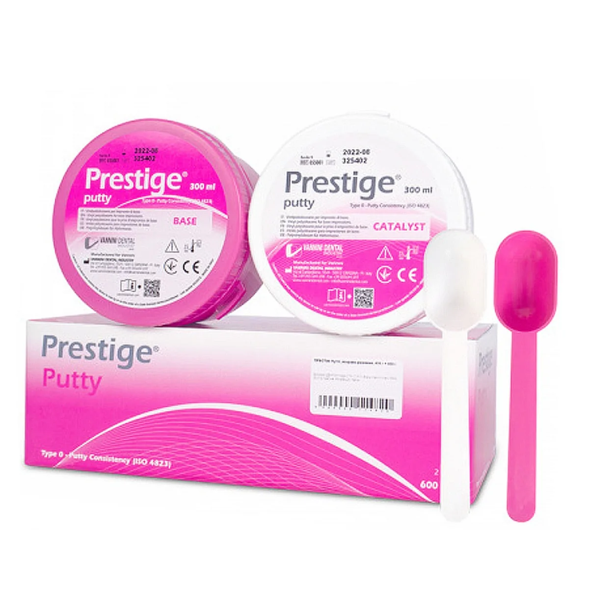 А-Силикон PRESTIGE Putty (Престиж Пати), 450г + 450г (VANNINI)