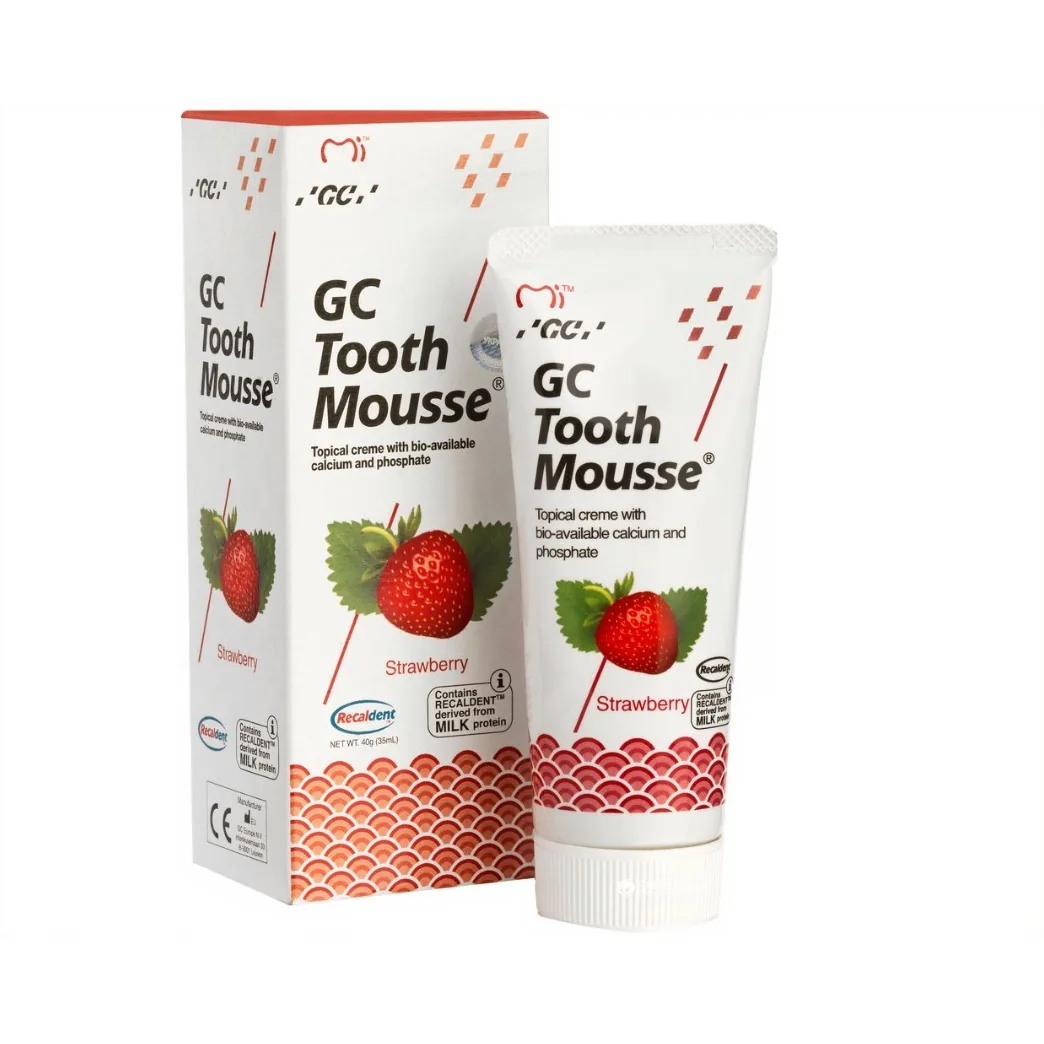 Тус Мус Полуниця, Тусмус,Тус Мкс (Tooth Mousse) тус мус Гель Для Відновлення Емалі