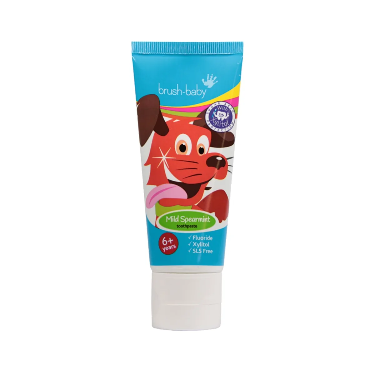 Дитяча паста Brush Baby Natural Strawberry БЕЗ ФТОРА до 2 років, 50 мл, смак Полуниця (Brushbaby Ltd)