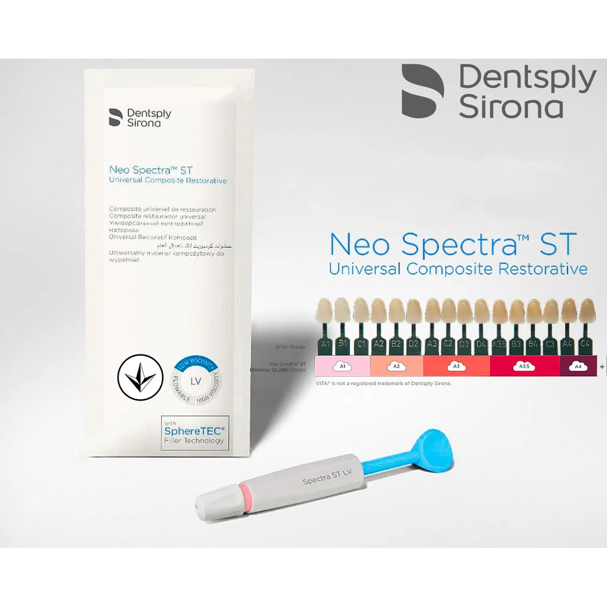 Neo Spectra LV ST (низька в'язкість), Нео Спектру, відтінок А3 (Dentsply Sirona)