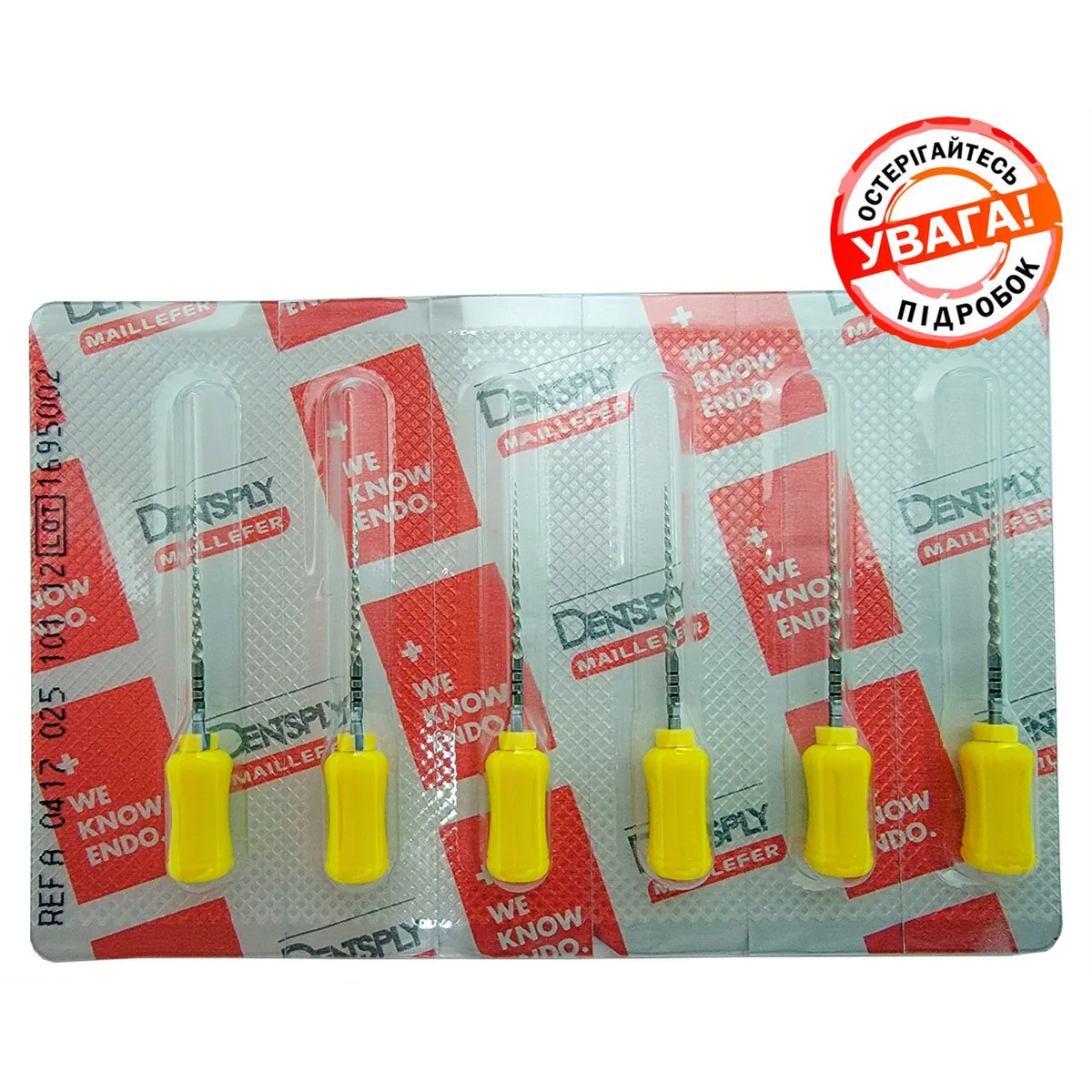 ProTaper Universal "F1" 25мм ОРИГІНАЛ!!! (Протейперы Універсал) ручні файли (Dentsply Maillefer)