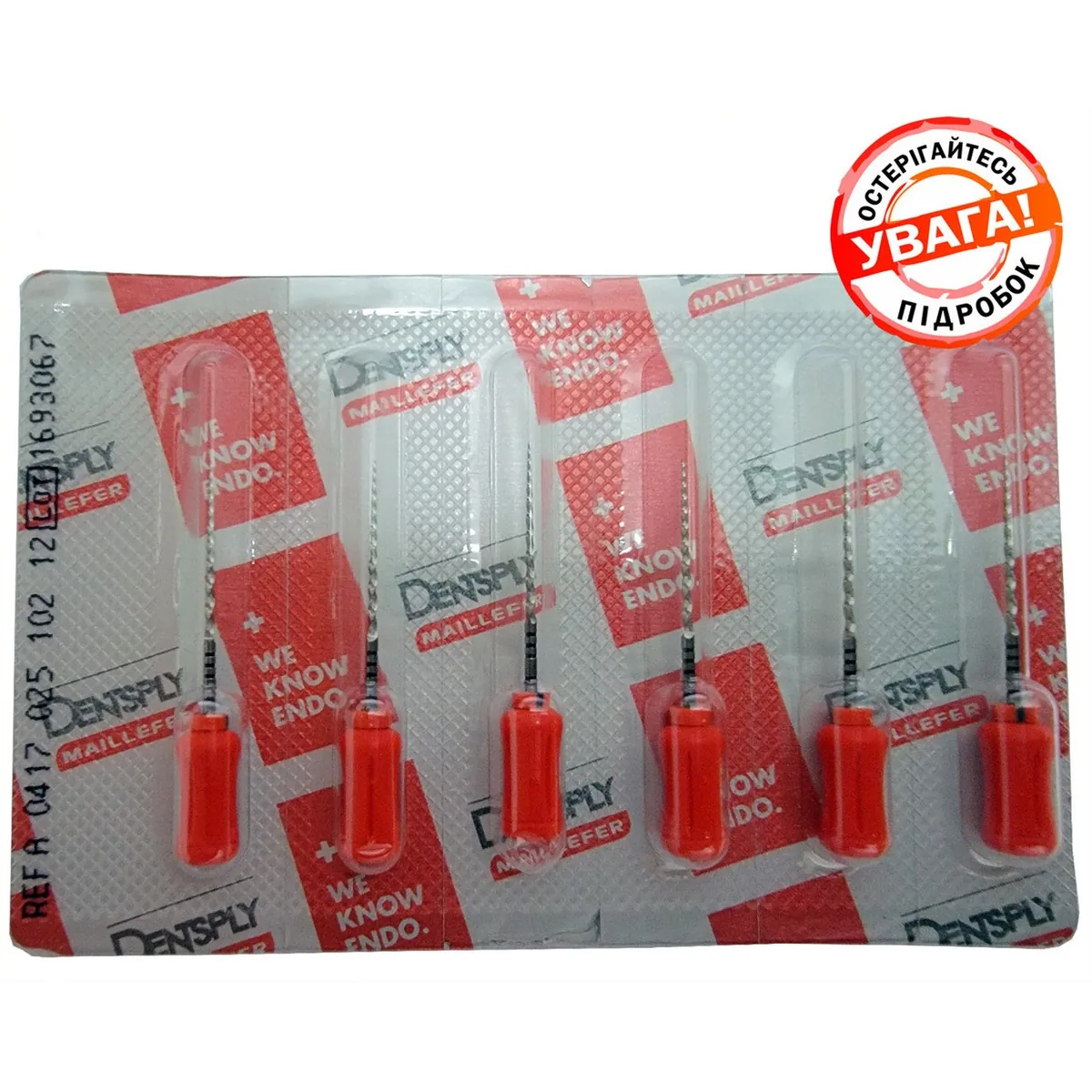 ProTaper Universal "F2" 25мм ОРИГІНАЛ!!! (Протейперы Універсал) ручні файли (Dentsply Maillefer)