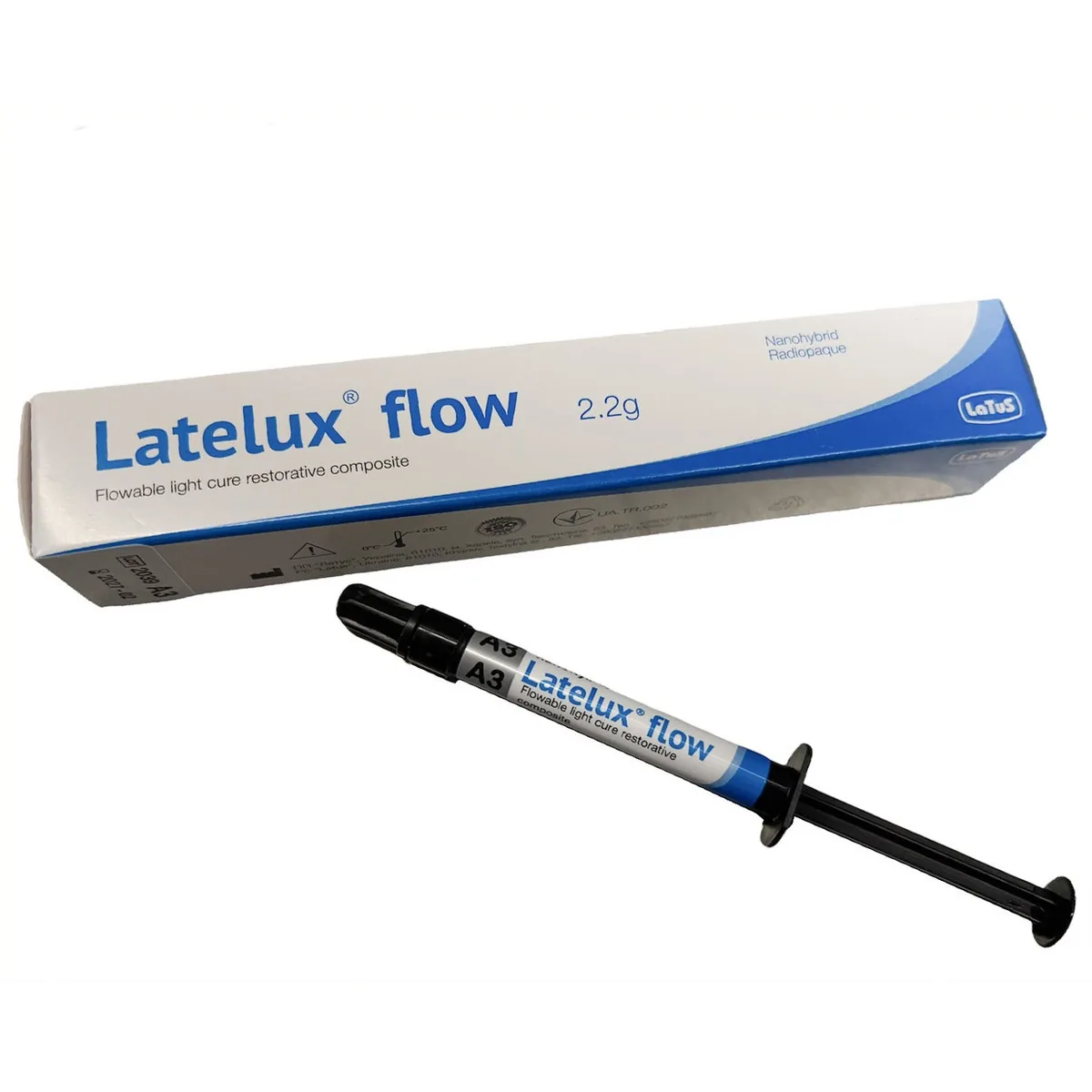Лателюкс флоу 2.2г. А3 (Latelux flow 2.2g) рідкий лателюкс Latus латус (рідкотекучий лателюкс) latelux flow