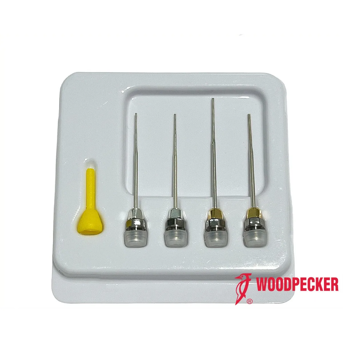 Голки для інжектора-пістолета Fi G, розмір асорті 23G 24/28 мм, 4 шт (Woodpecker)