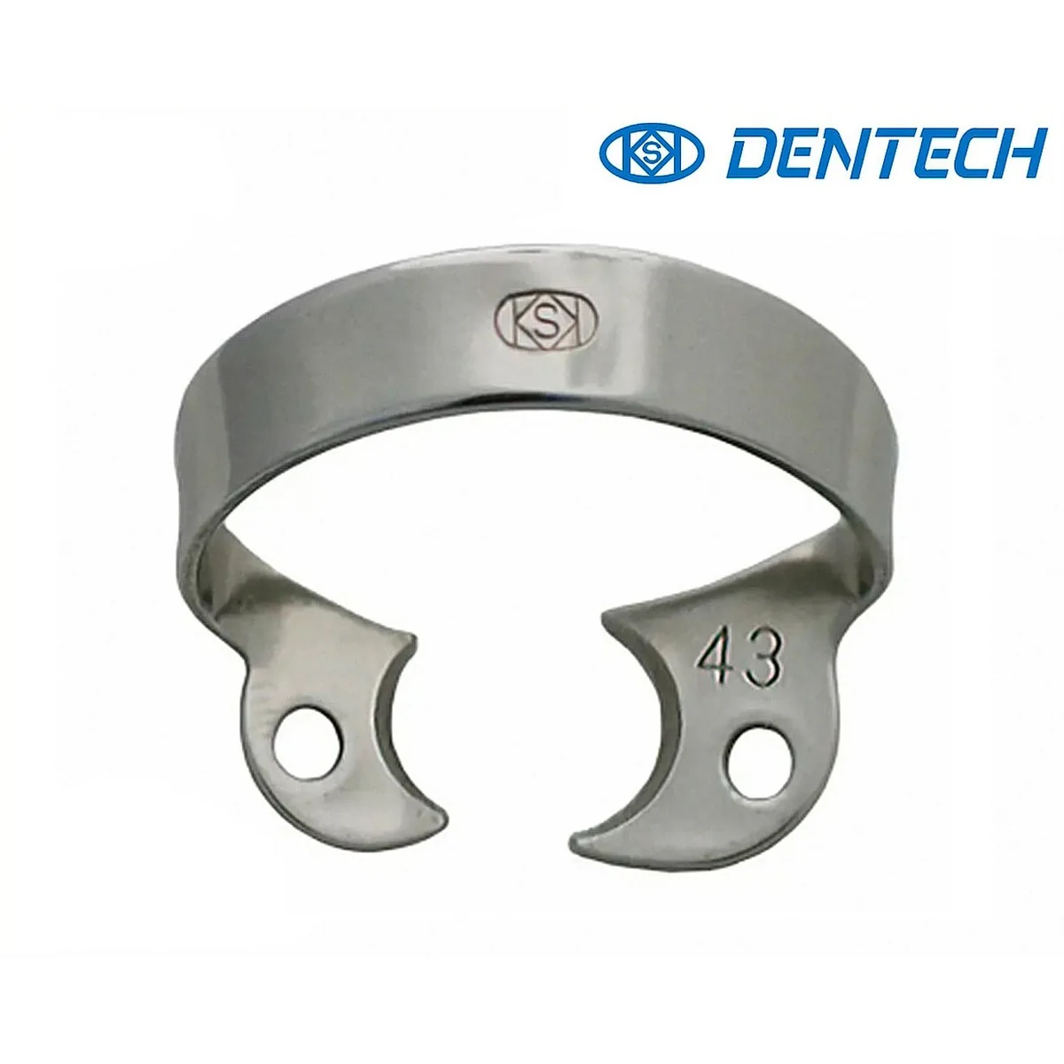 Кламмер №43, АНАЛОГ БРИНКЕРА В3 Кламмер КСК, KSK Rubber Dam Clamps (KSK DENTECH)