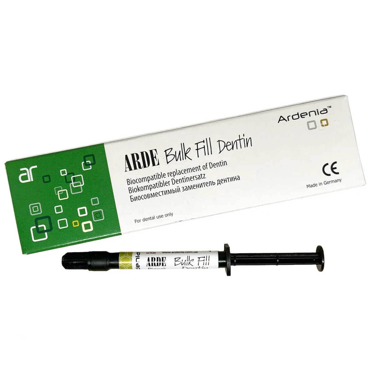 Arde Bulk Fill Dentin, Арде Балк Філл Дентин (шприц 2 г) Ardenia