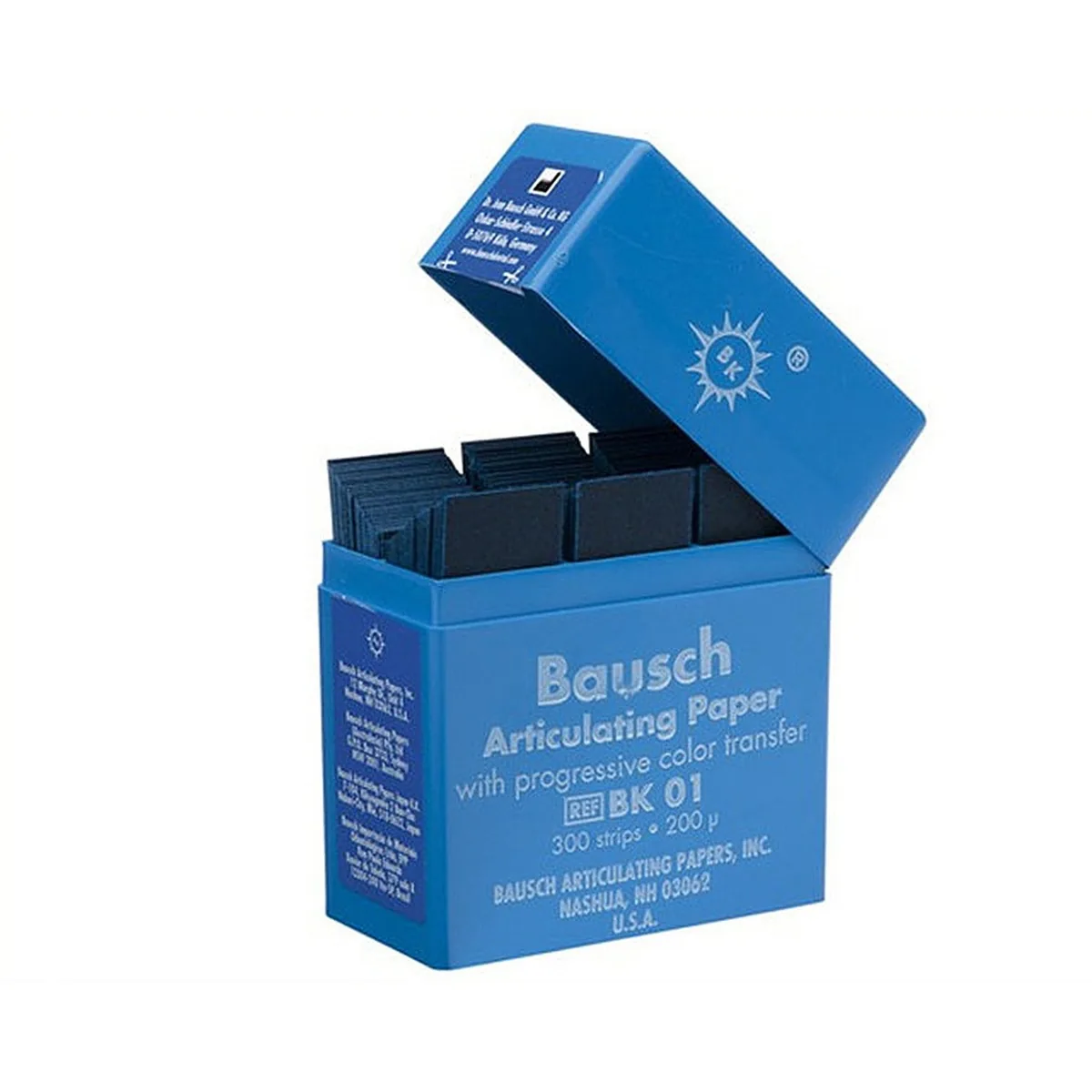 Артикуляційна папір Бауш ВК 01 Bausch BK 01 синя (копірка бауш)
