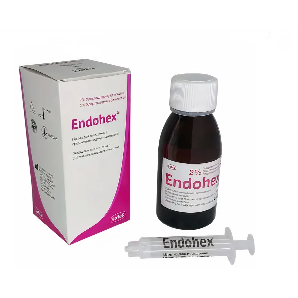 Endohex, Ендогекс, 2% хлоргексидину біглюконат, 100 г. (Latus) GLUCO CHeX, глюко чек, глюкочек