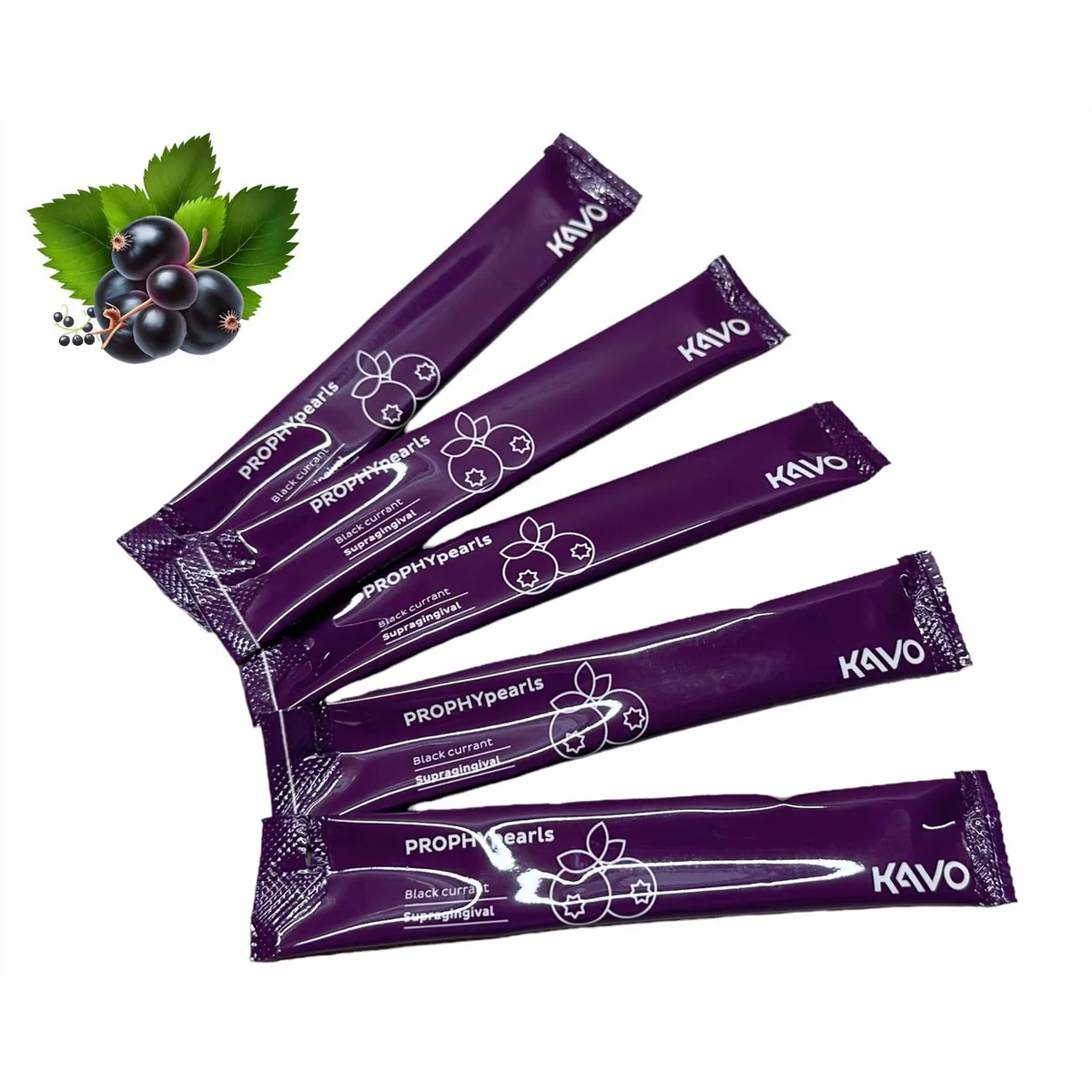 Kavo PROPHYpearls 1 стік 15г, смак: Темна смородина (KAVO) профіперлс у стіках, сода каво, порошок каво