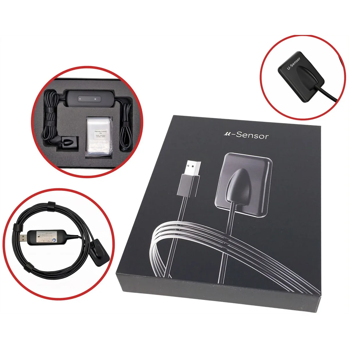 Візіограф, Радіовізіограф Woodpecker u-Sensor H1.5, Підтримує Windows 10. Захист IP6 візіограф, радіовізіограф