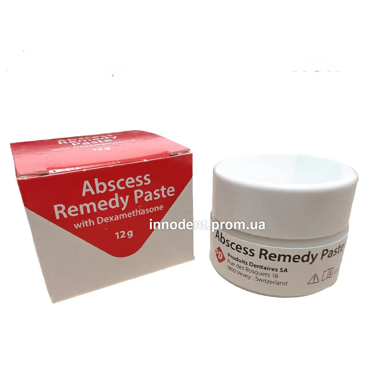 Абсцес Ремеді, Abscess remedy paste (з дексаметазоном) 12 г абсцес ремеді PD, ШВЕЙЦИРІЯ