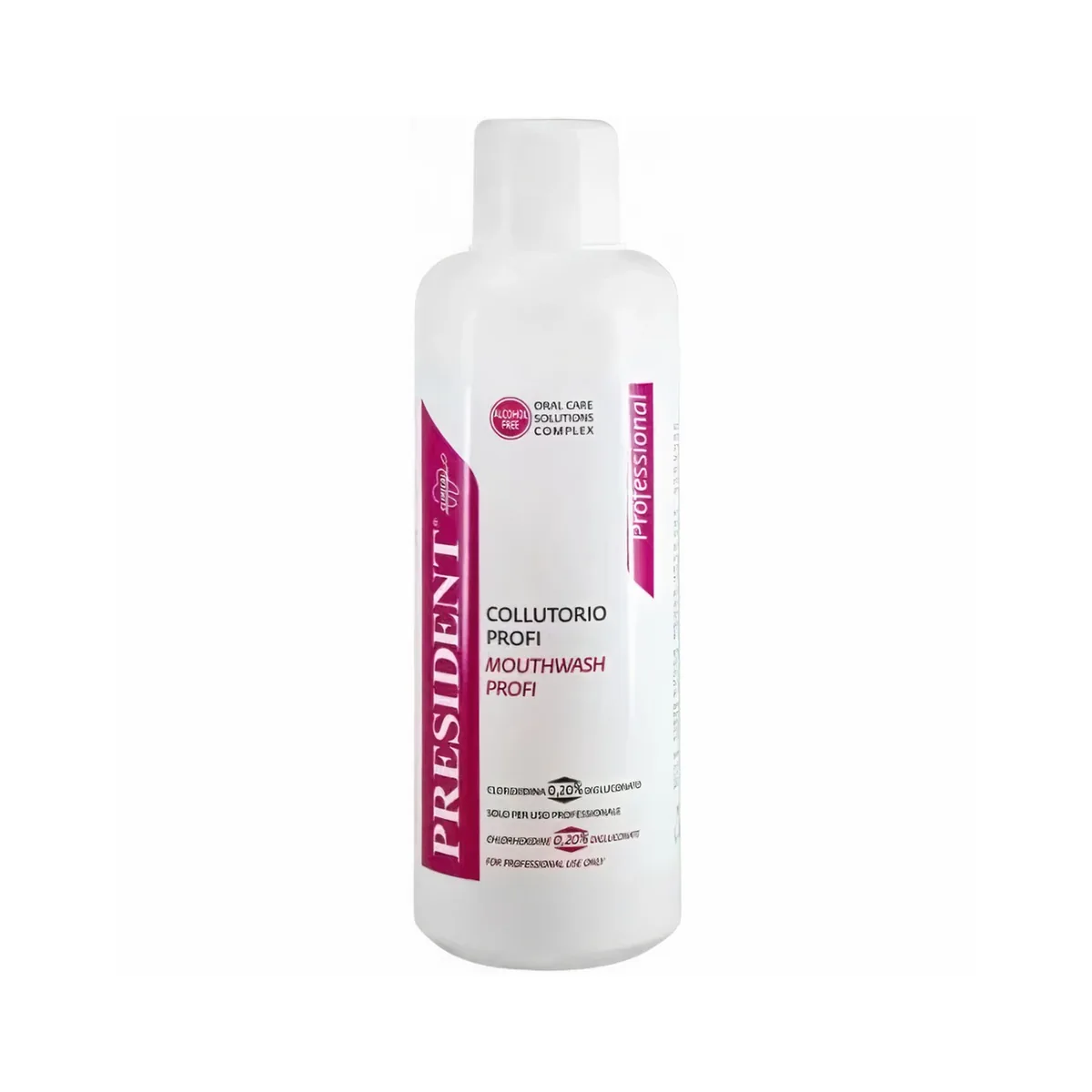 PROFI Mouthwash, 1 л, Антисептичний ополіскувач з хлоргексидином 0.2% (PRESIDENT)