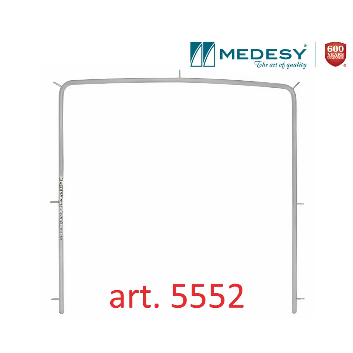 Металева Рамка для коффердаму (рабердаму) велика 160х160 мм (art. 5552) (Medesy)