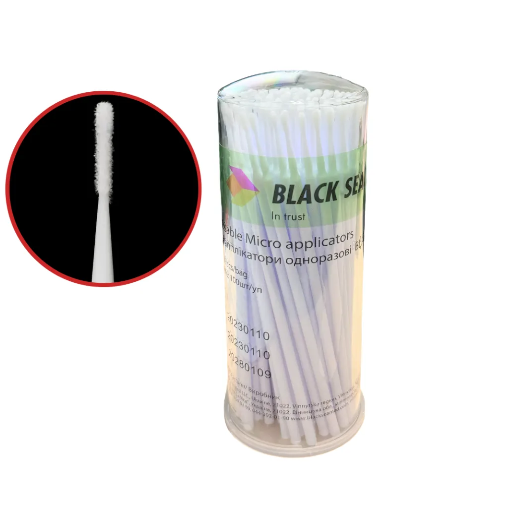 Аплікатори (Cylinder ENDO), аплікатори, Мікроаплікатори - 100шт/уп (Black Sea Med)