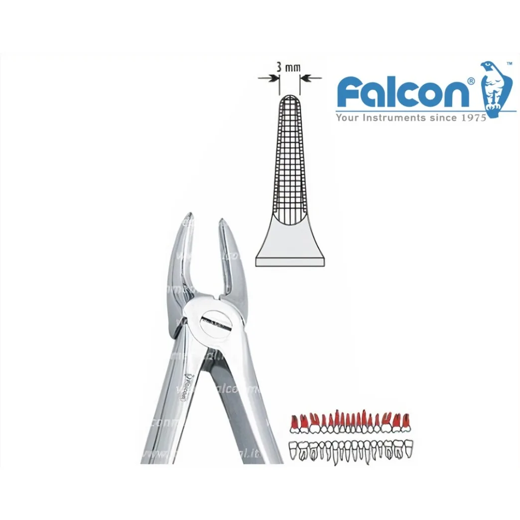 Щипці екстракційні 1шт. DE.800.295 (FALCON)