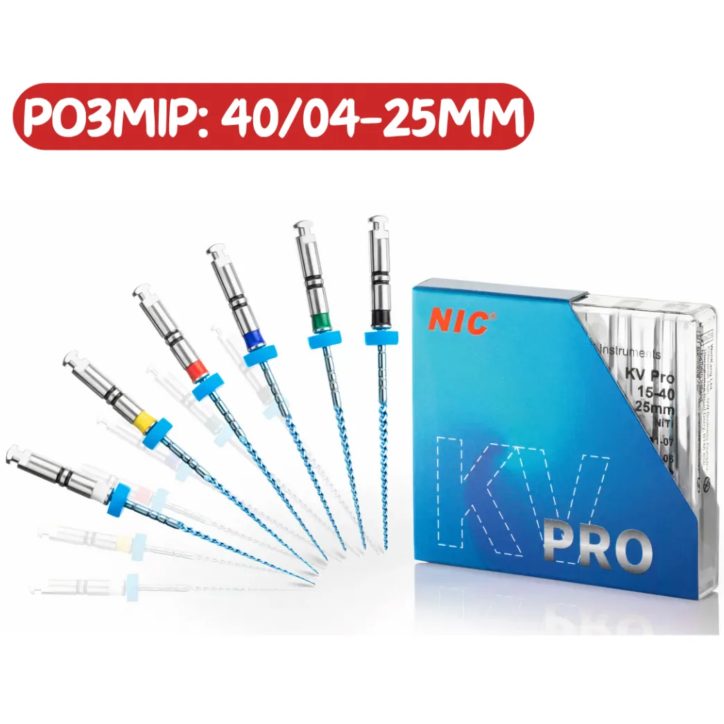 KV Pro File, розмір: 40/04 25мм - машинні файли (NIC) нік файли