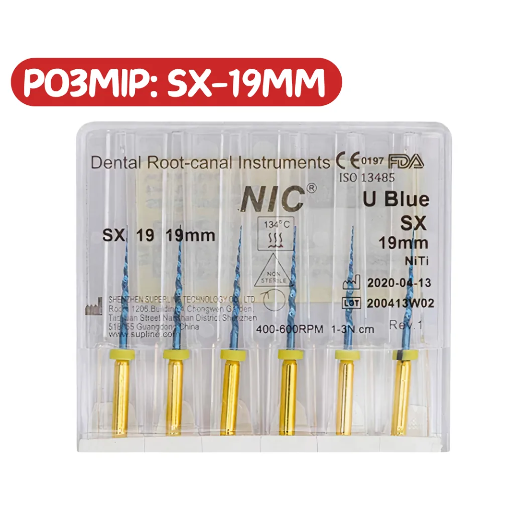 U Blue, розмір: XS 19мм - машинні файли (NIC) нік файли