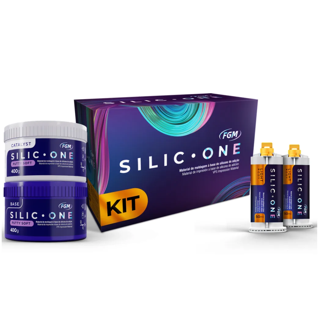 SILIC-ONE Комплект: 400 г + 400 г + 2 x 50 мл Повний Набір (FGM)