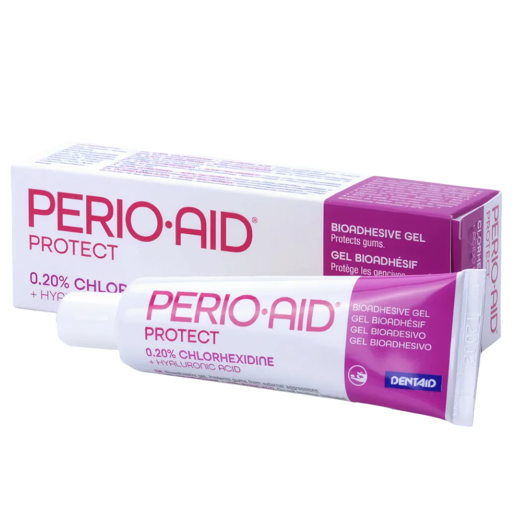 Гель Perio-Aid Protect (Періо Ейд Протект) для профілактики та лікування захворювань ясен (Dentaid)