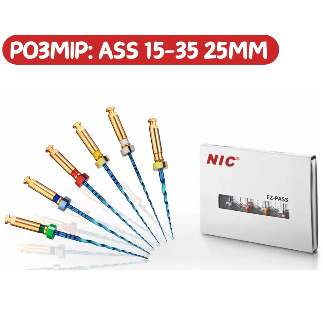 EZ Pass File, розмір: ass 15-35/25мм - машинні файли (NIC) нік файли