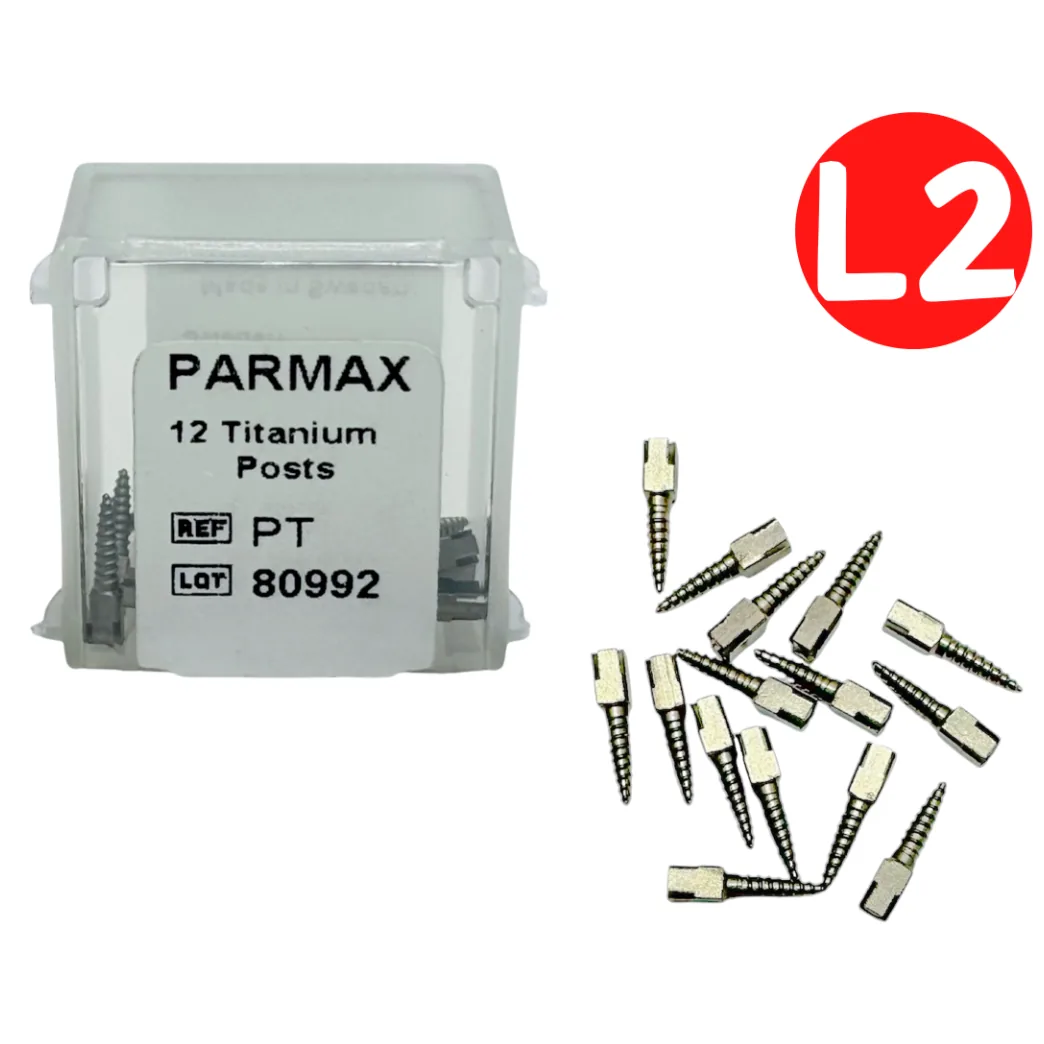 Титанові штифти «L2» Пармакс, 12 шт (PARMAX)