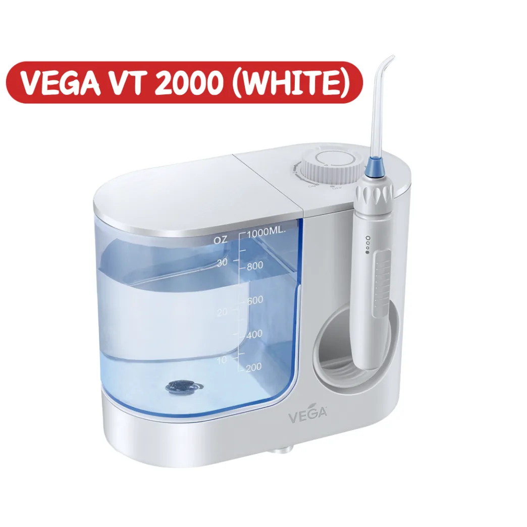 Іригатор ротової порожнини Vega VT-2000 стаціонарний, колір: БІЛИЙ (Vega)