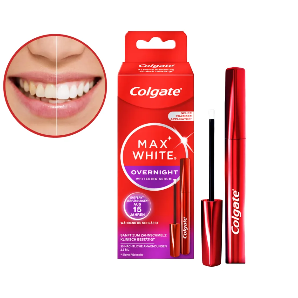 Система відбілювання Colgate Max White 2,5мл, відбілювання під час сну (Colgate)