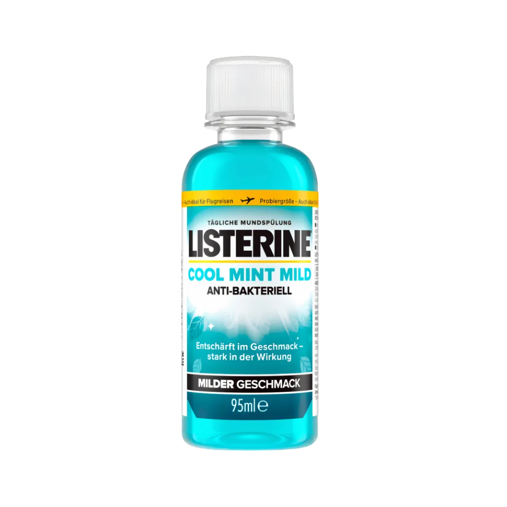 Listerine Cool Mint MILD 95 ml, Лістерін - ополіскувач порожнини рота (Johnson&Johnson)