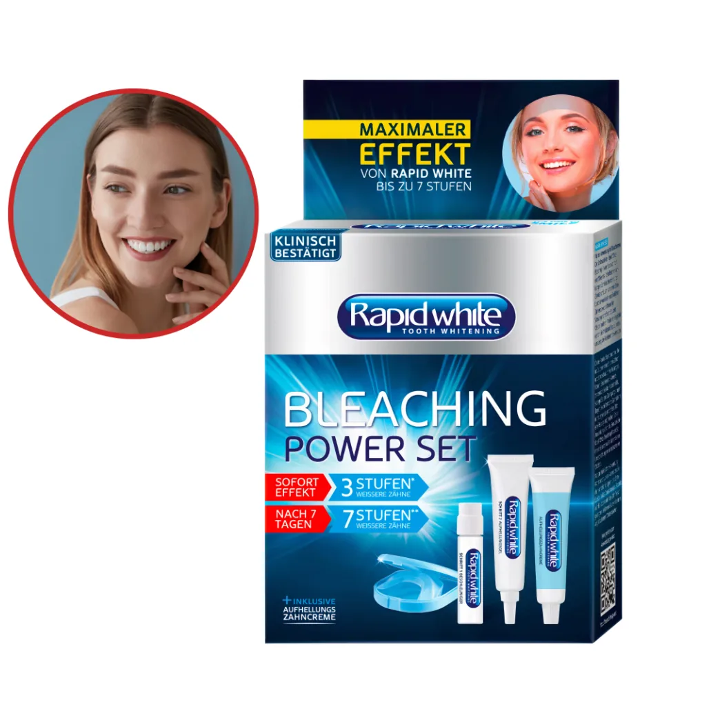 Система відбілювання Bleaching Power Set, миттєве освітлення зубів (Lornamead)