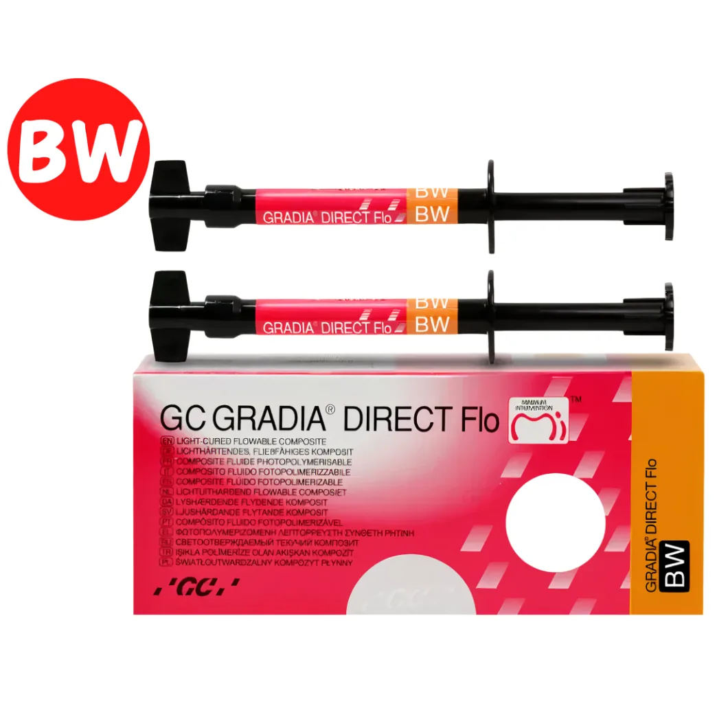 Градия Фло: колір BW, Градія Флоу, Gradia Direct Flo (GC)