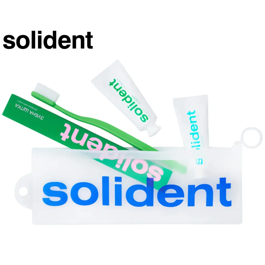 Набір для подорожей Solident Travel Kit Mint / Watermelon (Solident) солідент