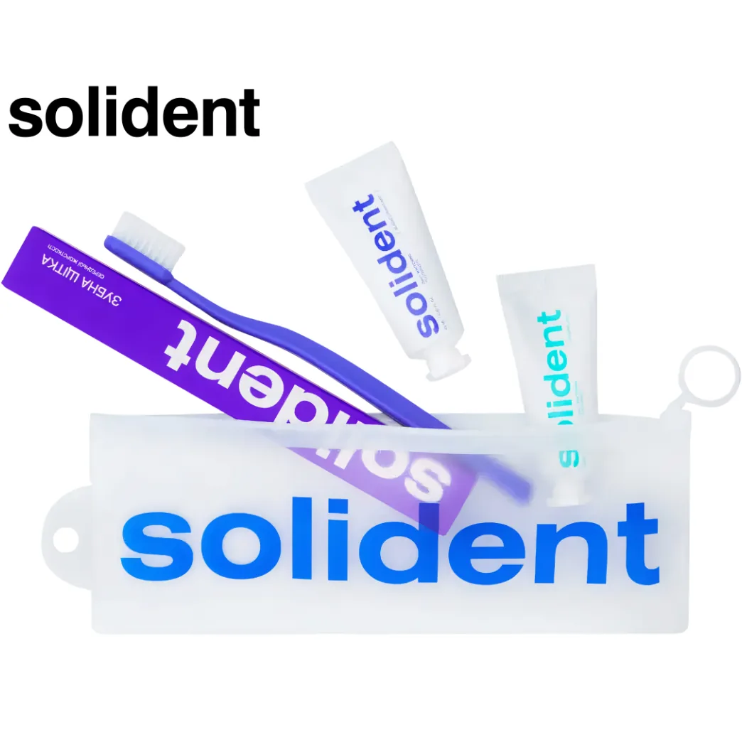 Набір для подорожей Solident Travel Kit Mint / Blackcurrant (Solident) солідент