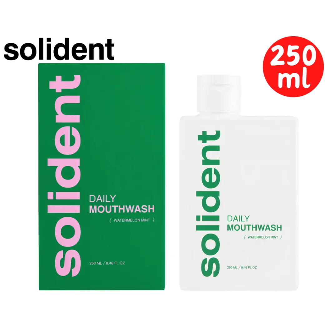 Ополіскувач для ротової порожнини Solident Watermelon mint / кавун-м'ята, 250мл (Solident) солідент