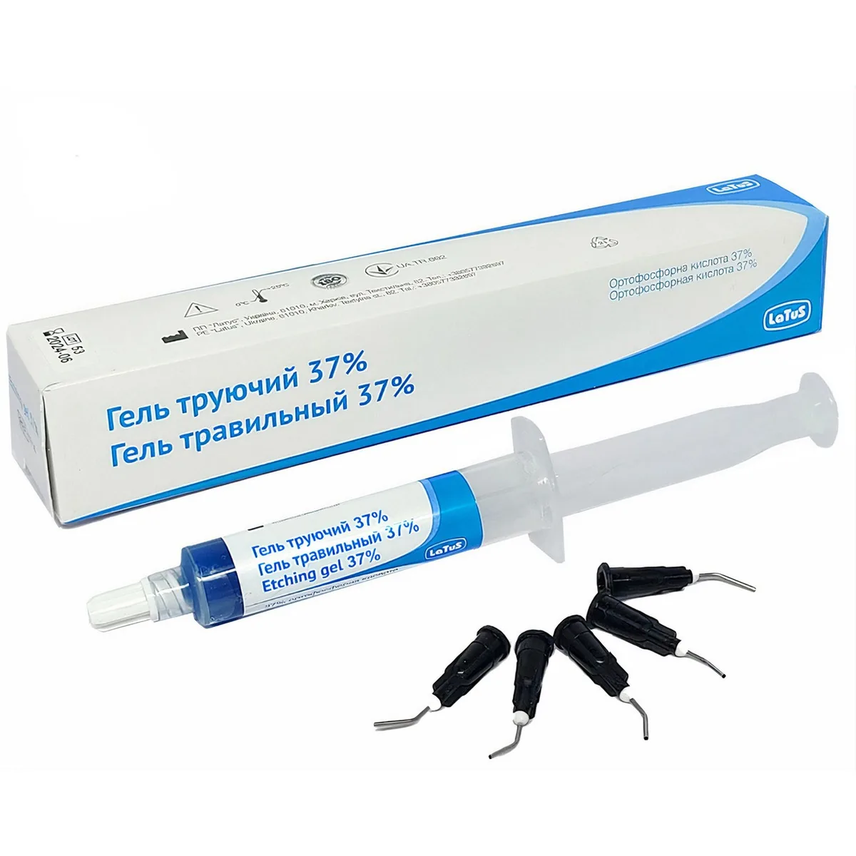 Гель травильний 8г, Etching Gel 37%, (Latus)