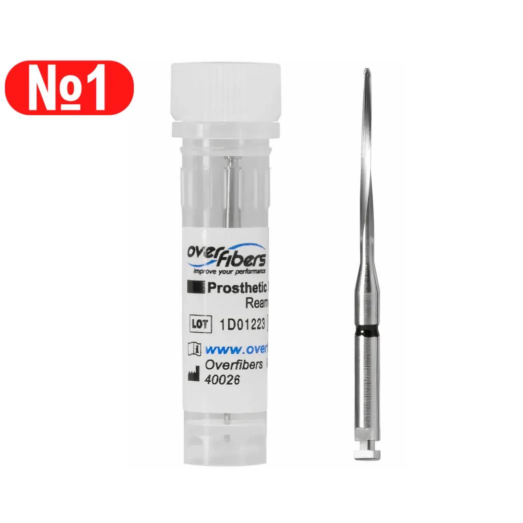 Розгортка для штифтів №0 Prosthetic Over Post (Overfibers), 1 шт. Оверпост