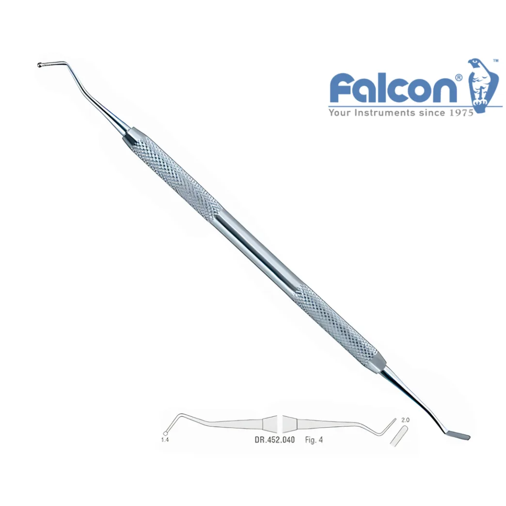 Гладилка зворотна-кулька DR.452.040 (1,4–2 мм) (Falcon)