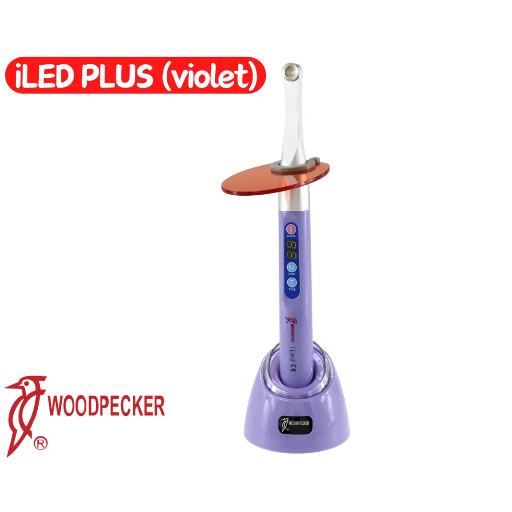 Фотополімерна бездротова лампа iLED PLUS, колір: Фіолетовий (Woodpecker)