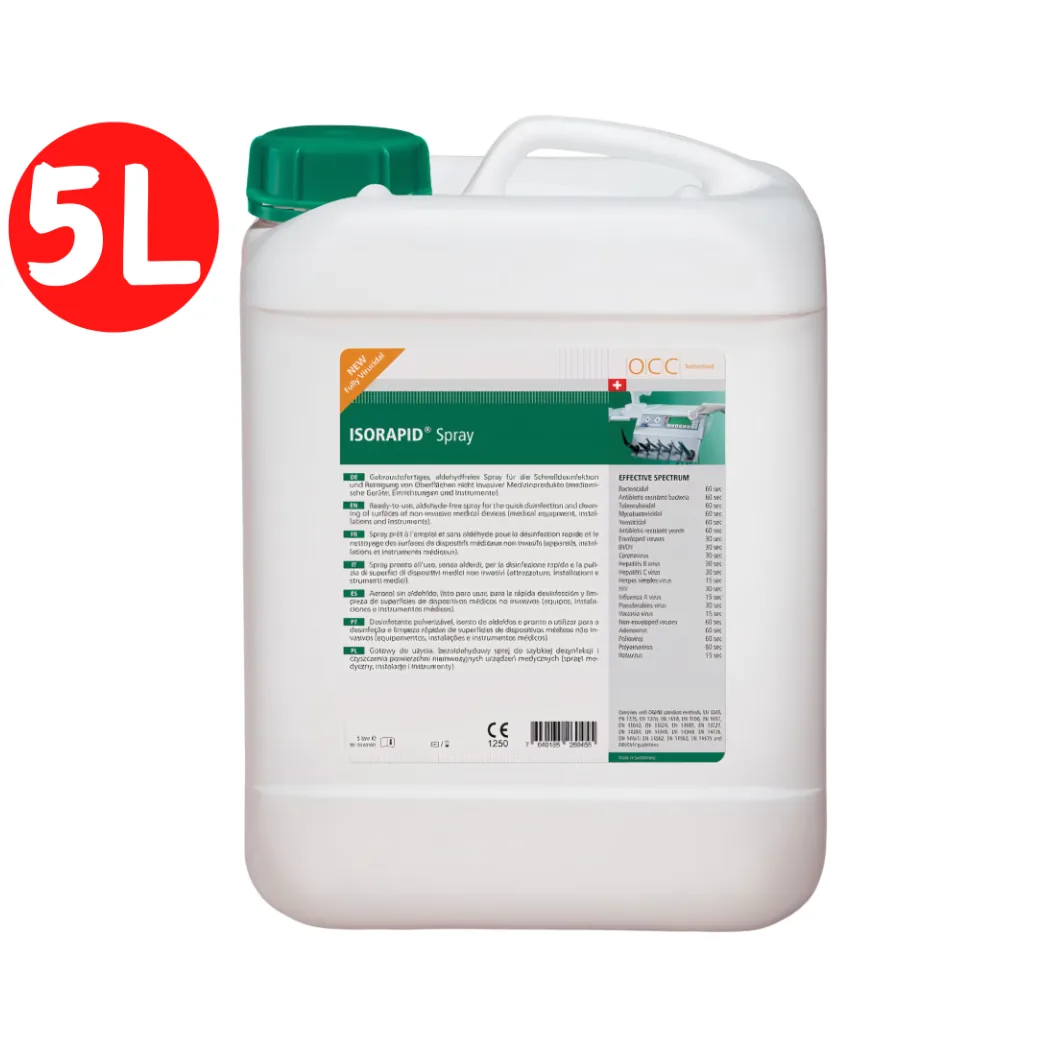 Ізорапід спрей, 5л, Isorapid Spray - для швидкої дезінфекції та очищення (Oro Clean Chemie)