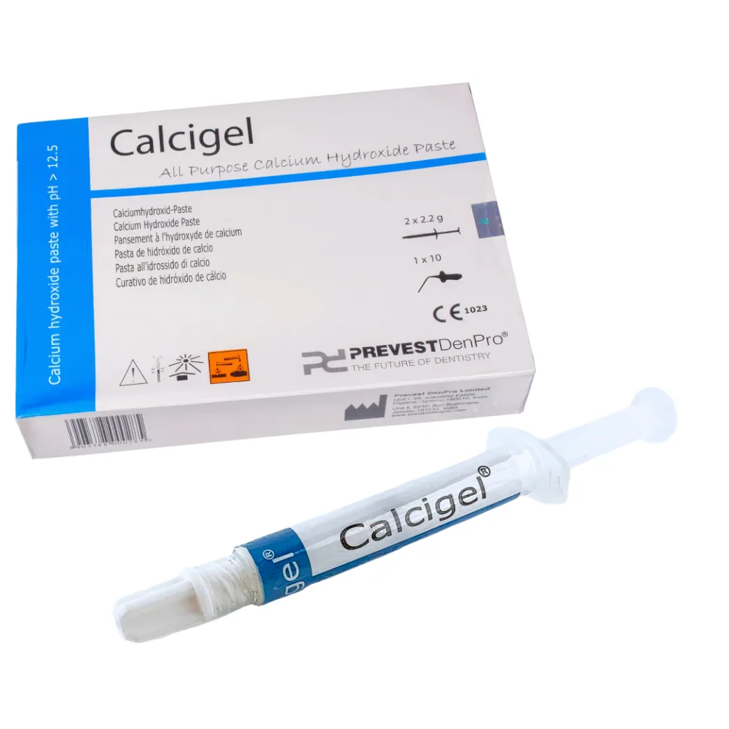 Паста кальційгідроксидна, CALCIGEL (Кальцигель), шприц 2 г (PREVEST DenPro)