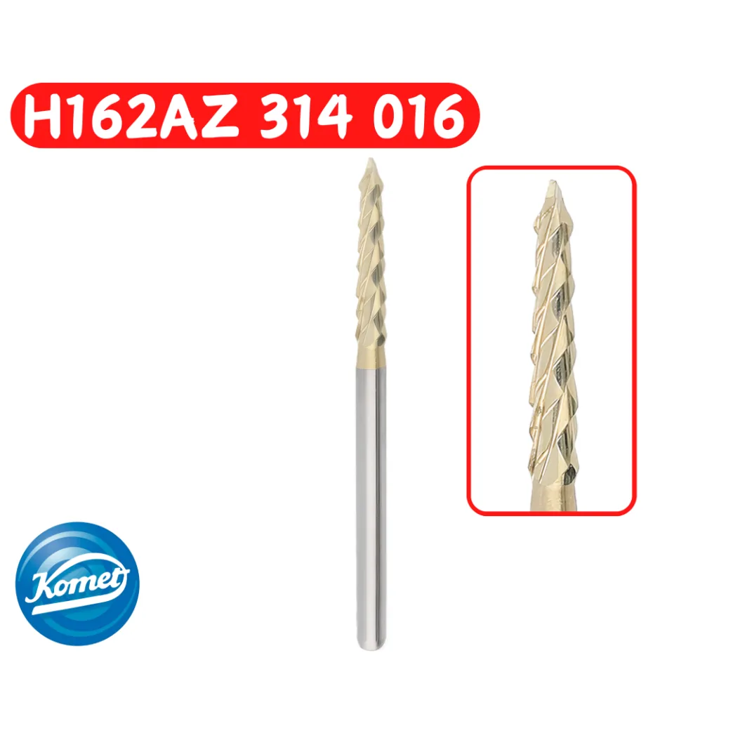 Костна фреза (хірургічний бор) Ліндемана H162AZ 314 016 (Komet Dental)