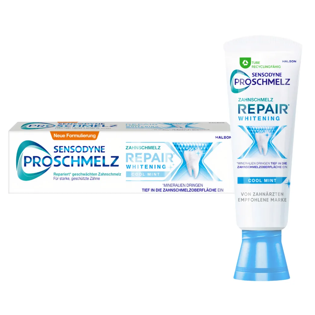 Зубна паста Sensodyne Відновлення та Відбілювання емалі (ProSchmelz Repair Whitening), 75 мл