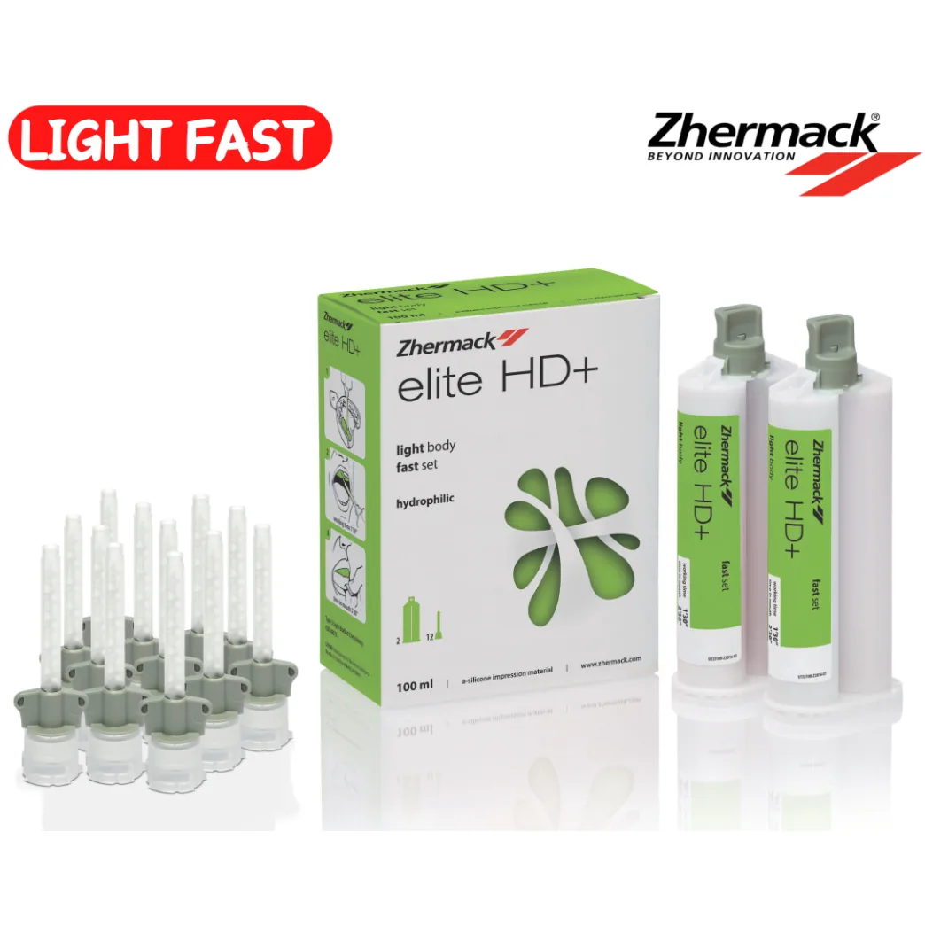 Elite HD+ Light Body Fast Set гідрофільний А-силікон для точних відбитків, еліт аш ді (Zhermack)