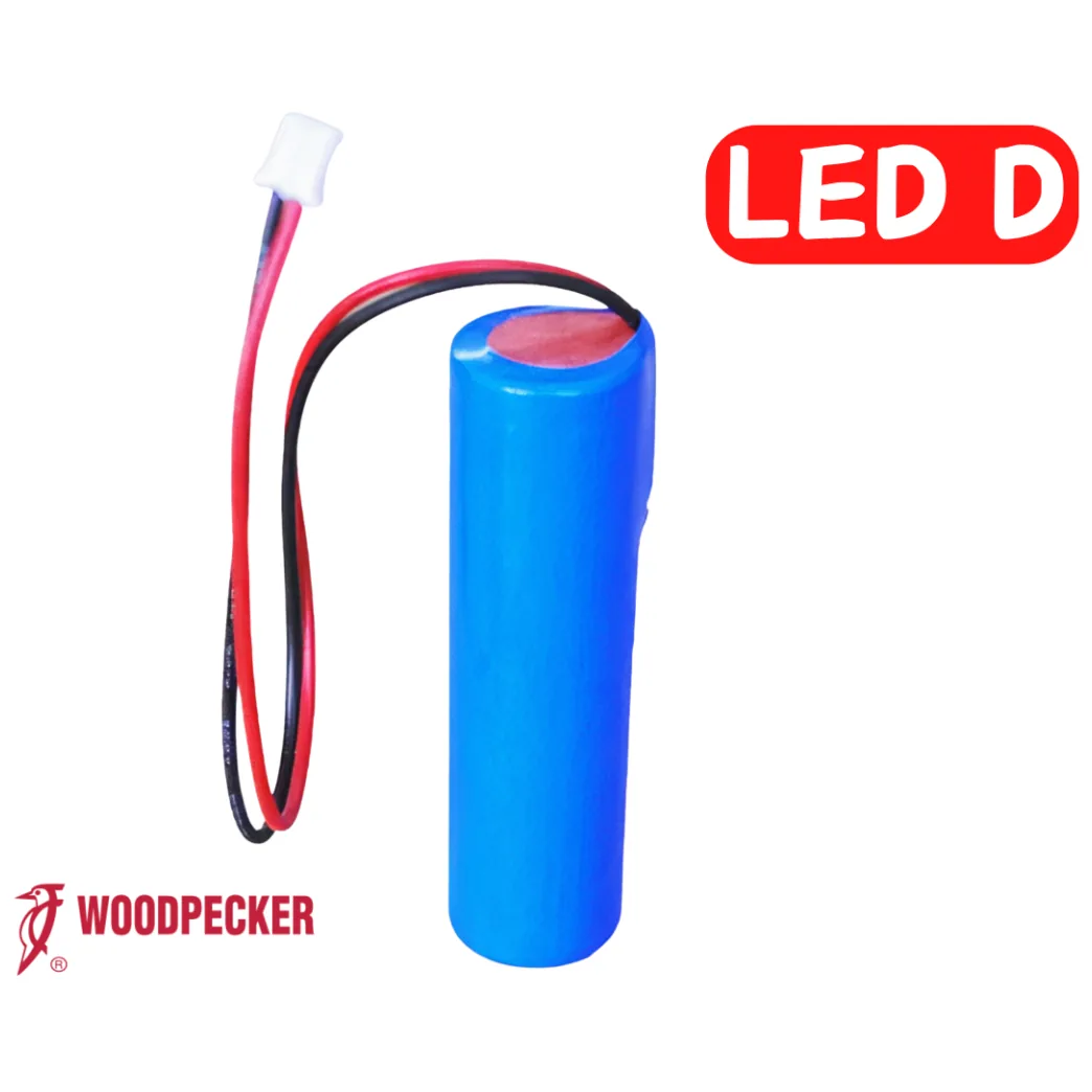 Акумулятор для фотополімерної лампи LED-D, ICR18490B 3.7V 2000mAh (Woodpecker)