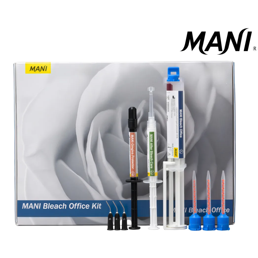 Mani Bleach Office (Мані Бліч Офіс) набір для професійного офісного відбілювання зубів (MANI)