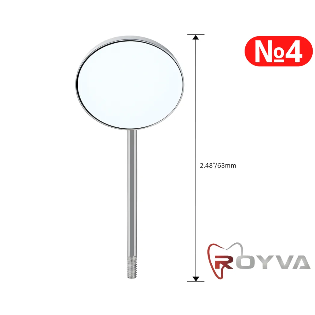 Дзеркало стоматологічне ULTRA CLEAR HD, металеве, 1 шт. (Royva)
