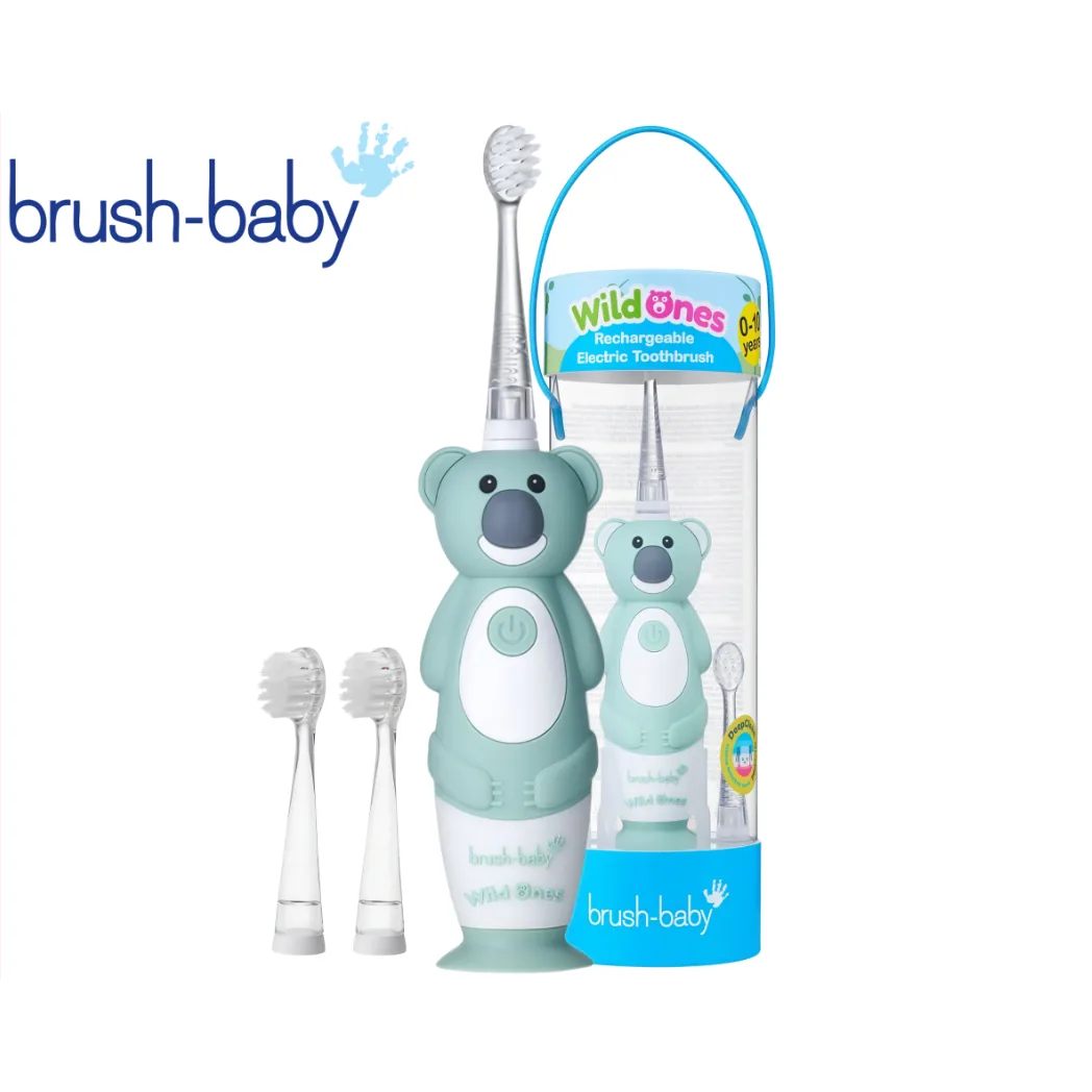 WildOnes Koala, ВайлдОнз Коала - електрична дитяча зубна щітка 0-10 років (Brushbaby Ltd)