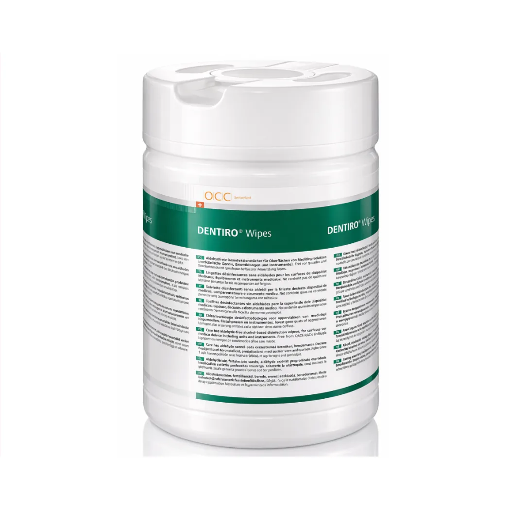 Банка для серветок DENTIRO Wipes, порожня, під 250 шт. (Oro Clean Chemie)