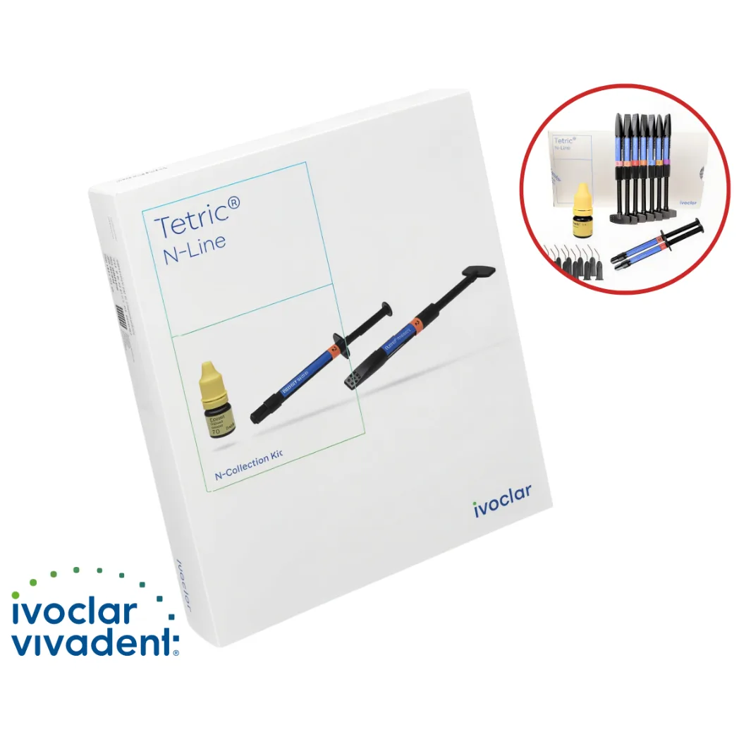 Tetric N-Collection Kit (Тетрік Н-Колекшн), набір наногібридних композитів з Excite N-Bond (Ivoclar)